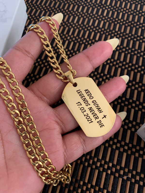 CUSTOM DOG TAG