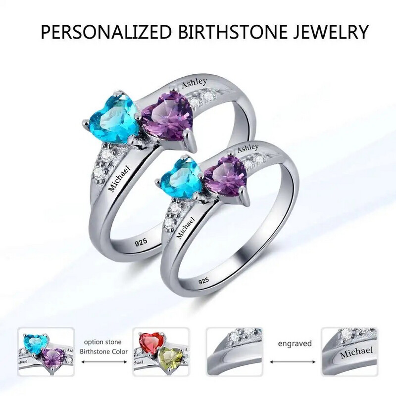 BIRTHSTONE PROMISE RING