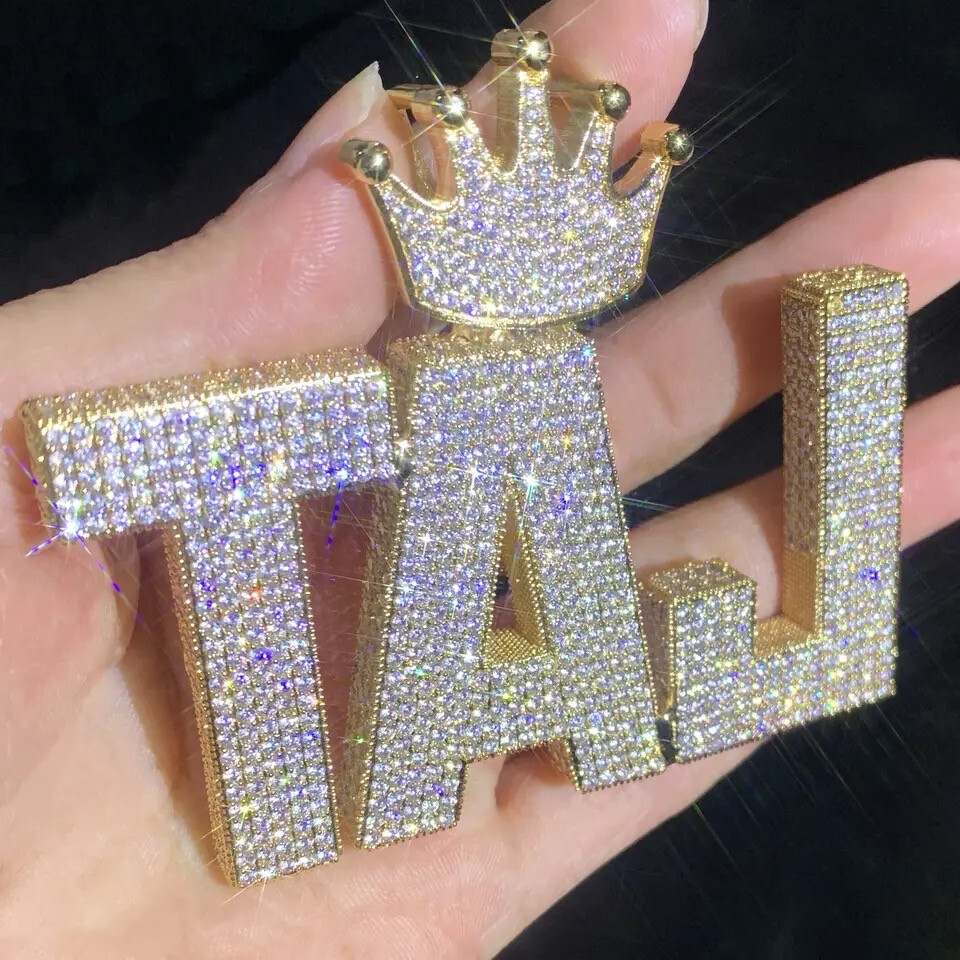 BIG ICY 3D PENDANT
