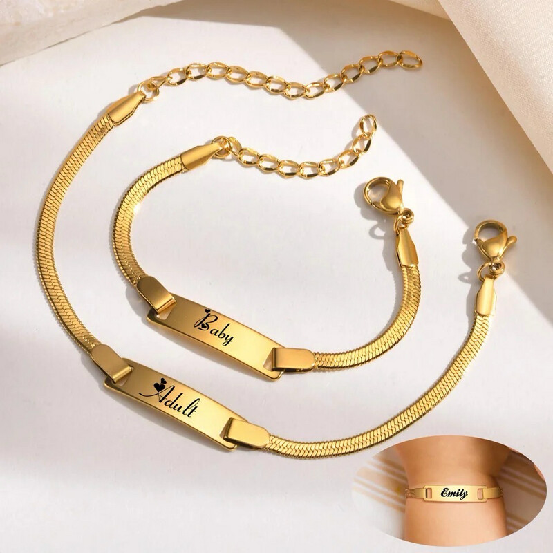 SNAKE LINK BABY BRACELET