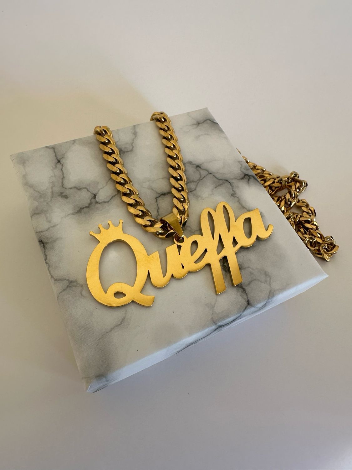 7MM CUBAN LINK PENDANT