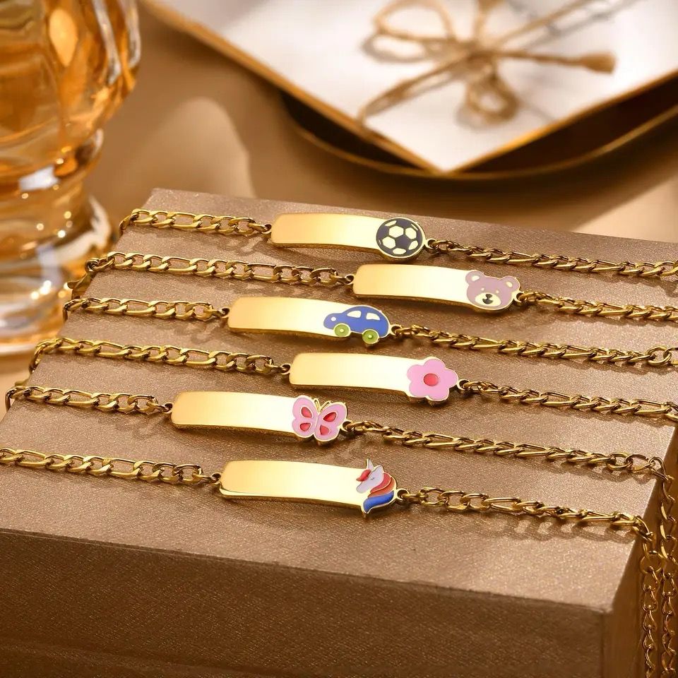 ENAMEL CHARACTER BABY BRACELET