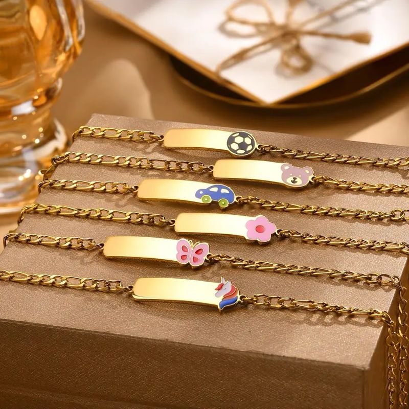 ENAMEL CHARACTER BABY BRACELET
