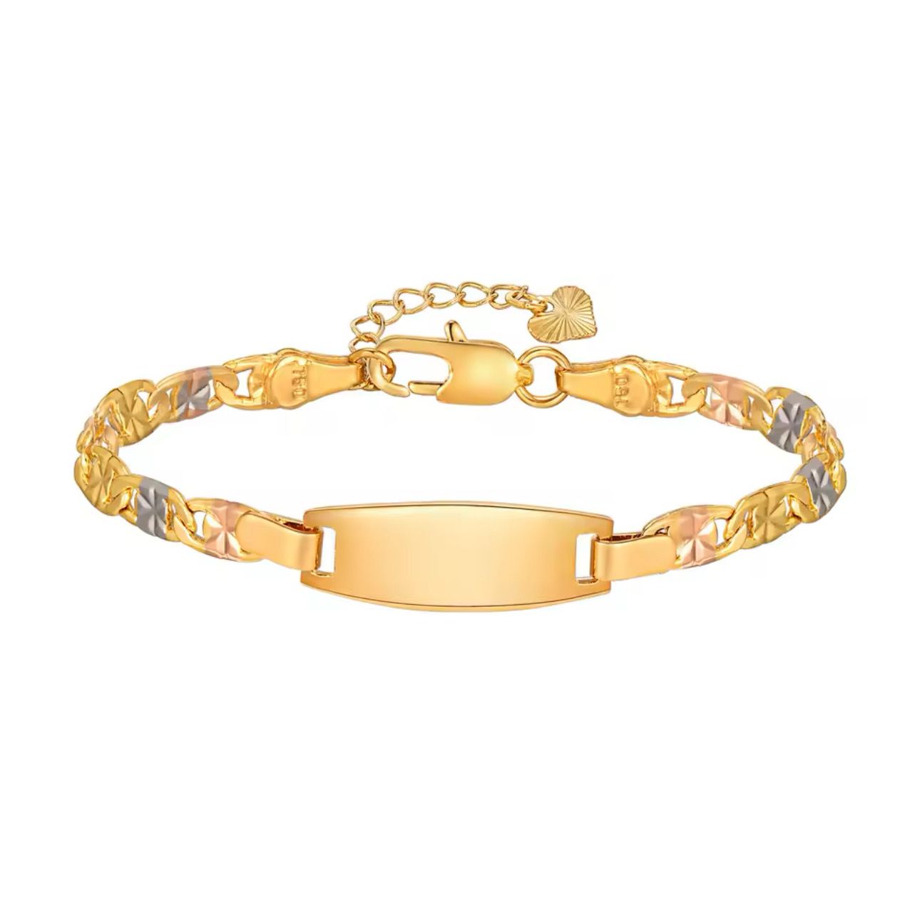 FLAT LINK BABY BRACELET