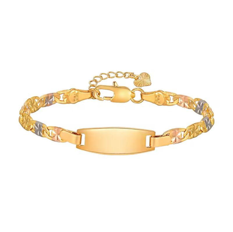 FLAT LINK BABY BRACELET