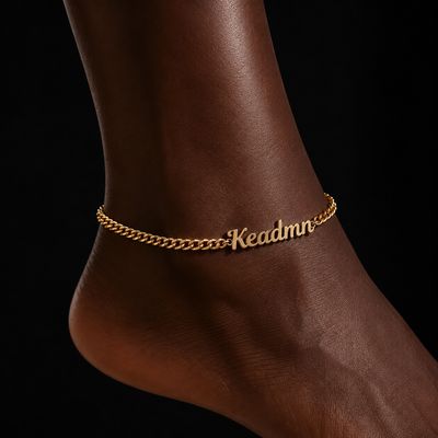 5MM CUBAN LINK ANKLET