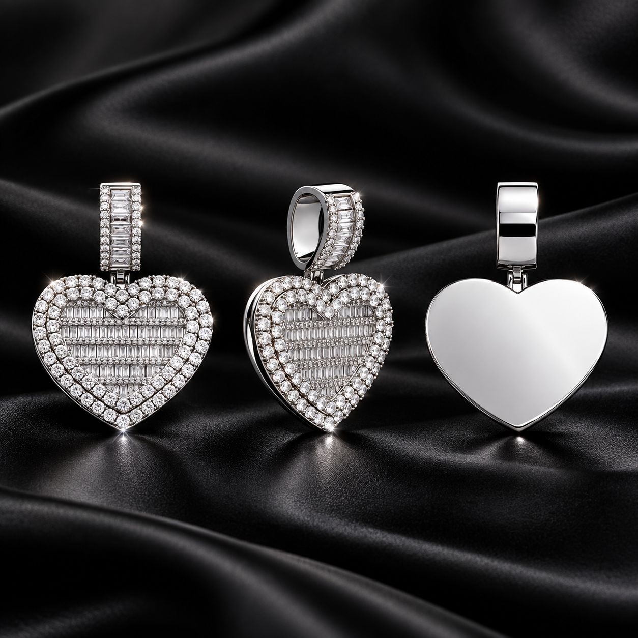 ICY HEART LOCKET