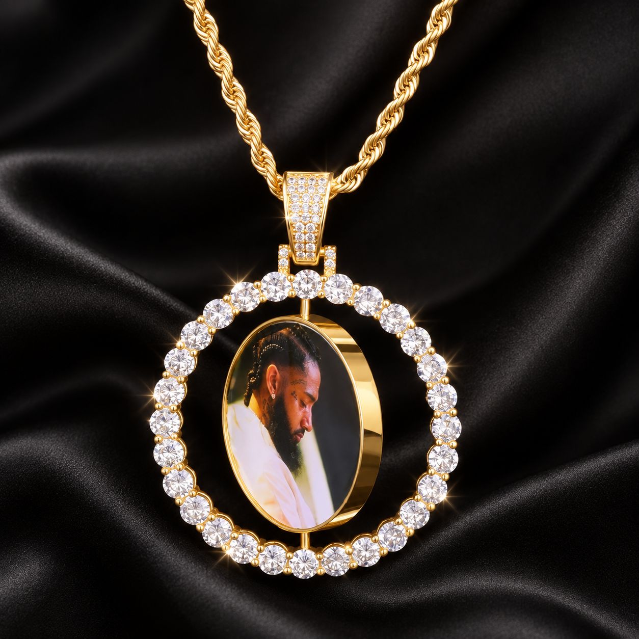 DOUBLE SIDED MEDALLION