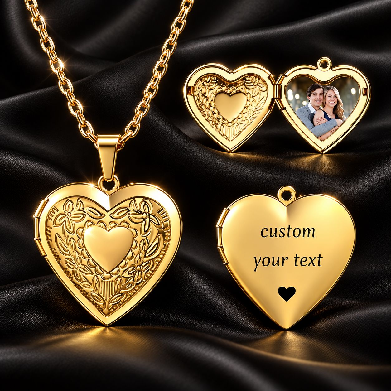 HEART SHAPED LOCKET