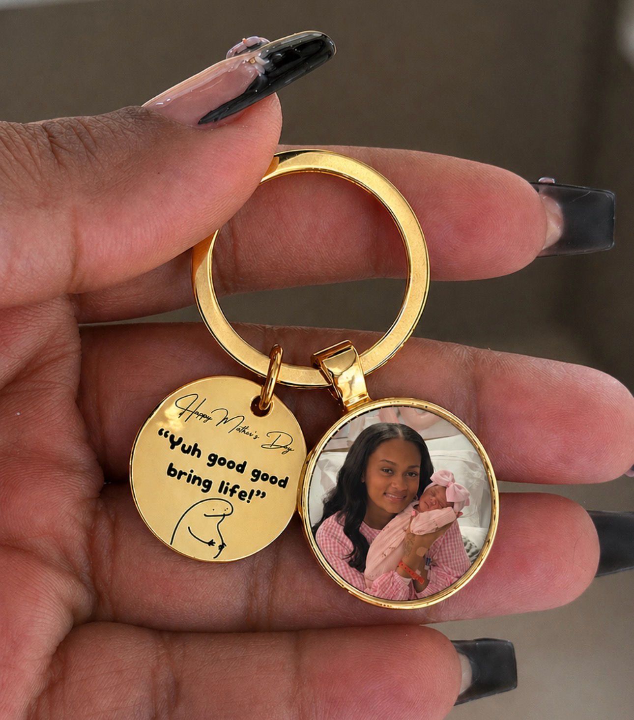 BRING LIFE KEYCHAIN