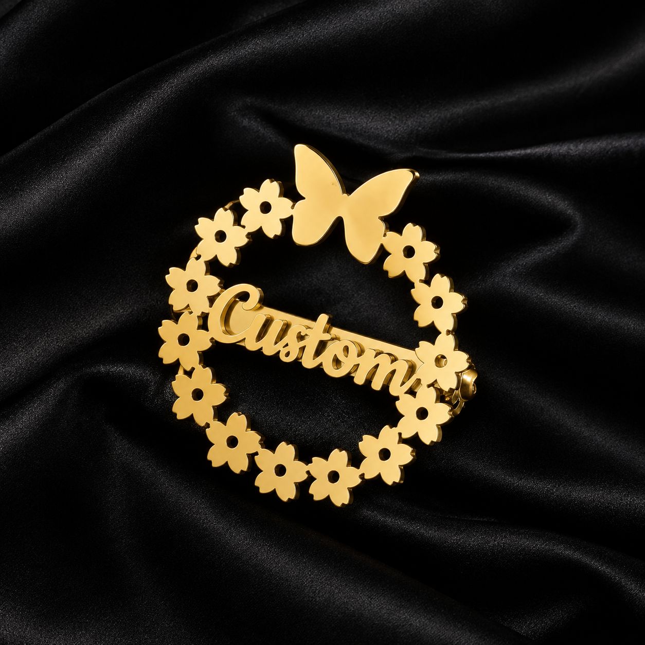 FLOWER PATCH BROOCH