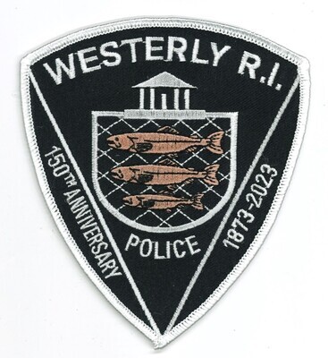 Westerly Police Anniversary Patch