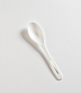 Cuchara biodegradable de 6 pulgadas