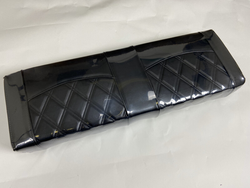 Rear Seat With Stitching- Black