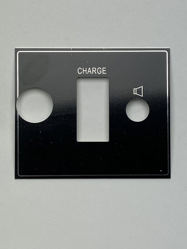 SX3 Dash Plate (Outlet, Battery Meter, Horn)