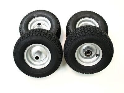 Tire Kit - Front and Back Wheels with Rims for Hub Caps 13" Wheels (Set of 4)