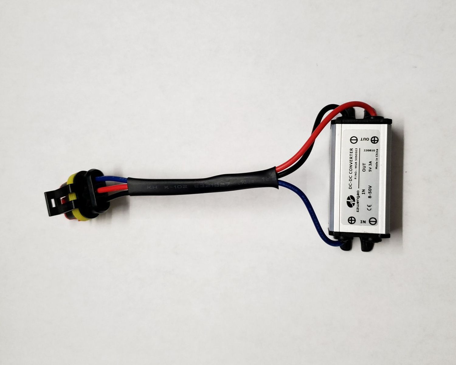 5V Regulator - Plug and Play with Rectangular Case