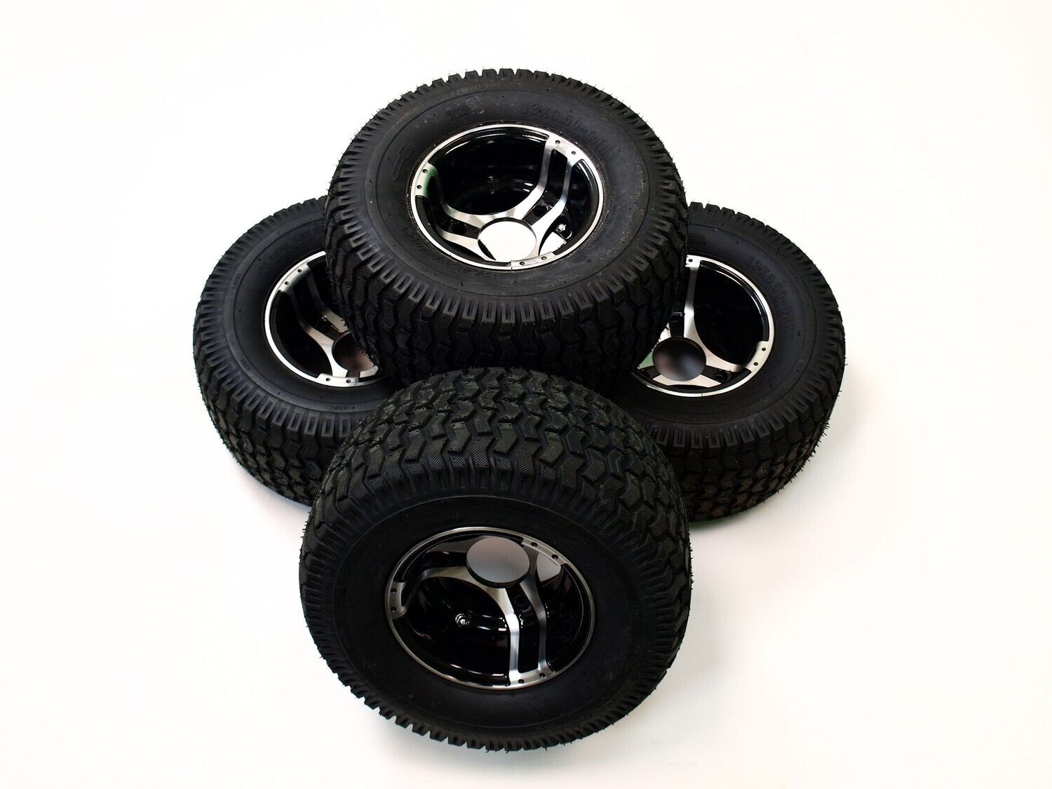 Tire Kit - 13 Tire Kit - 13" Front and Back Mag Wheels with Tires (Set of 4)