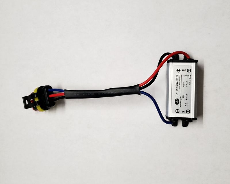 5 Volt Regulator - Plug and Play with Rectangular Case