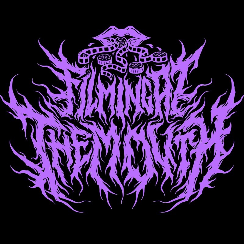 FATM Purple on Black Tee