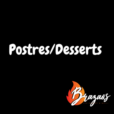 Postres/Desserts