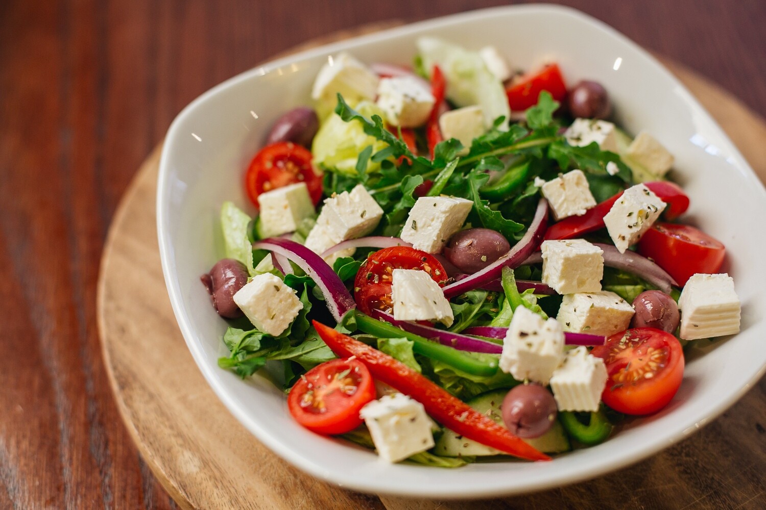 traditional greek salad