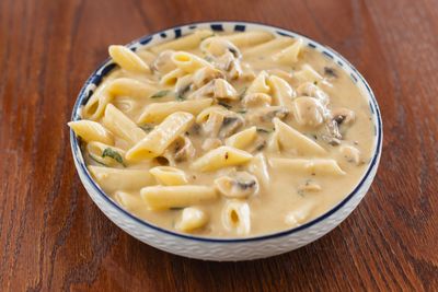 alfredo fungi pasta