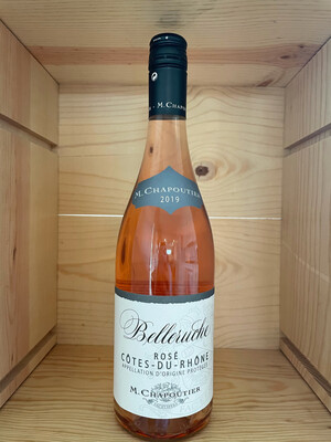 Belleruche Rosé Cotes-Du-Rhone M.Chapoutier 2019 (750 Ml Bottle)