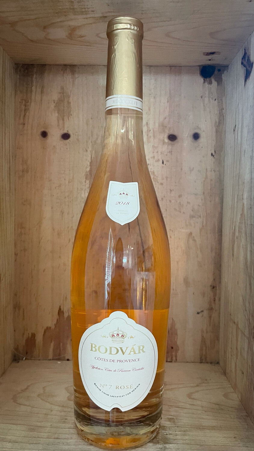 Bodvar Rose, Cotes De Provence 2018