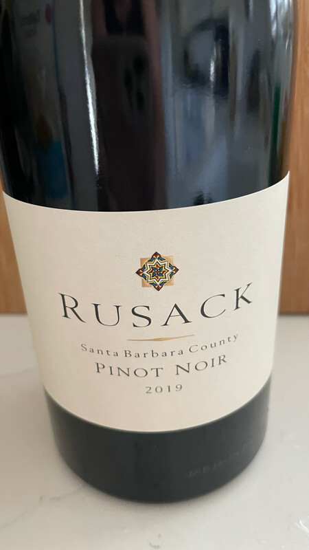 Rusack Pinot Noir, Santa Barbara 2019