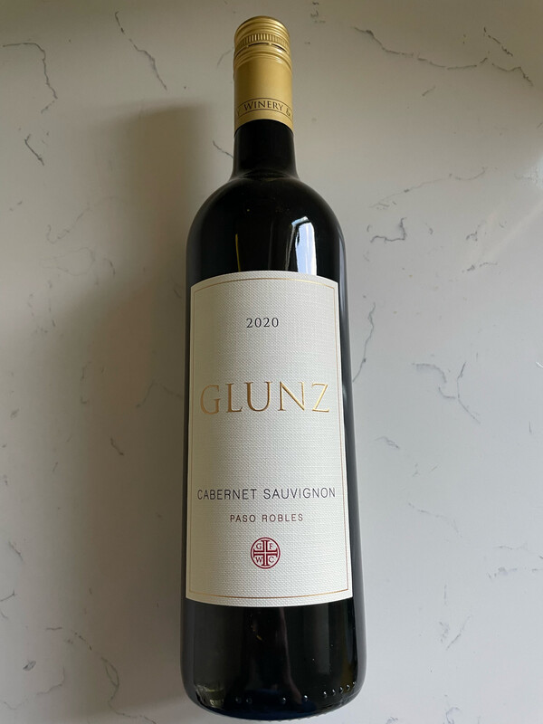 Glunz Cabernet Sauvignon, Paso Robles, 2020