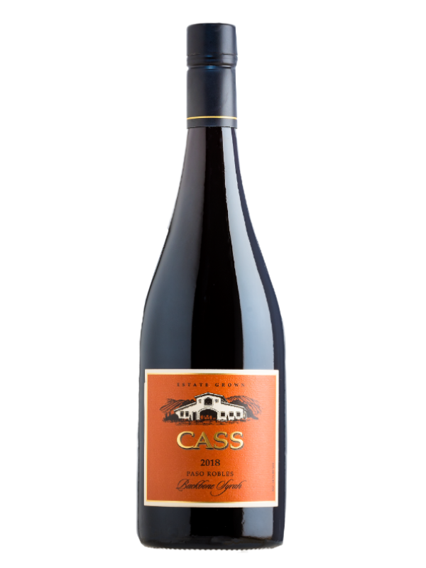 2018 Cass Estate Backbone Syrah, Paso Robles
