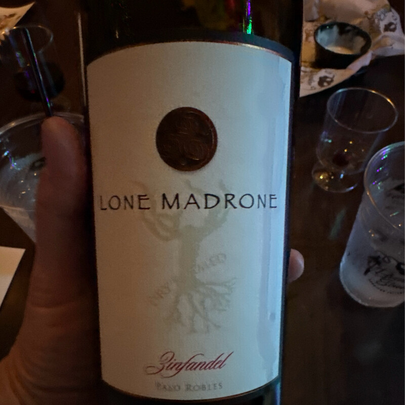 Lone Madrone Zinfandel