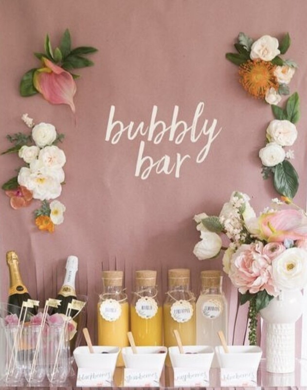 DIY Mimosa Bar