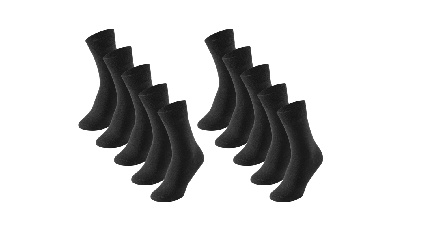 10 SCHIESSER Bluebird Herrensocken stay fresh schwarz