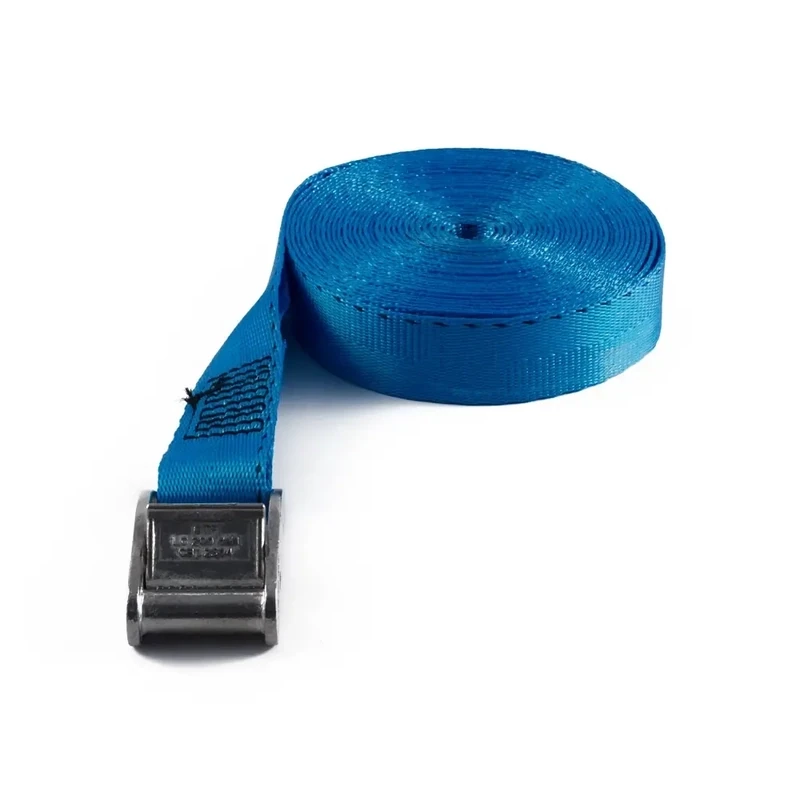 25mm Endless Cam Buckle Straps - 5 metre/blue