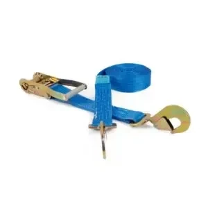50mm, 5000kg, Ratchet Straps with Twisted Snap Hooks