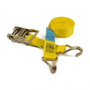 7m, 2000kg, 50mm Ratchet Strap with Wire Claw Hook
