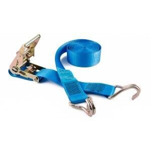 5m, 2000kg, 50mm Ratchet Strap with Wire Claw Hook