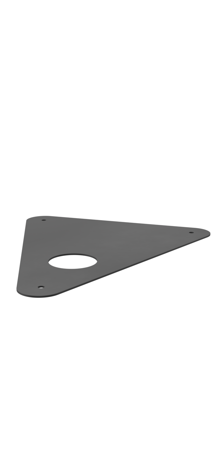 Heizstrahler Bodenplatte