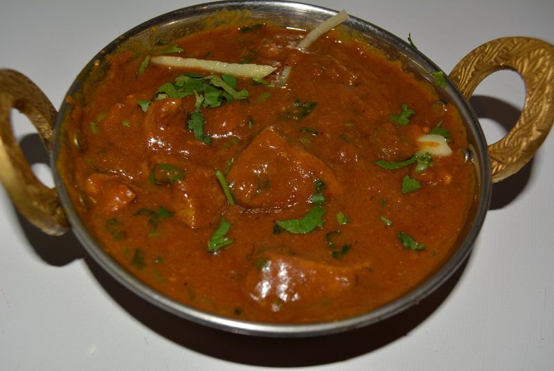 AGNEAU MADRAS (Curry d’agneau au sauce madras (relevé)