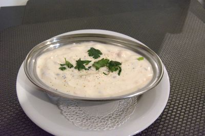 RAITA (Légumes avec du yaourt et des épices)