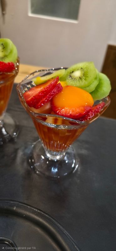 SALADE DE FRUITS FRAIS (Trilogie de fruits de saison)