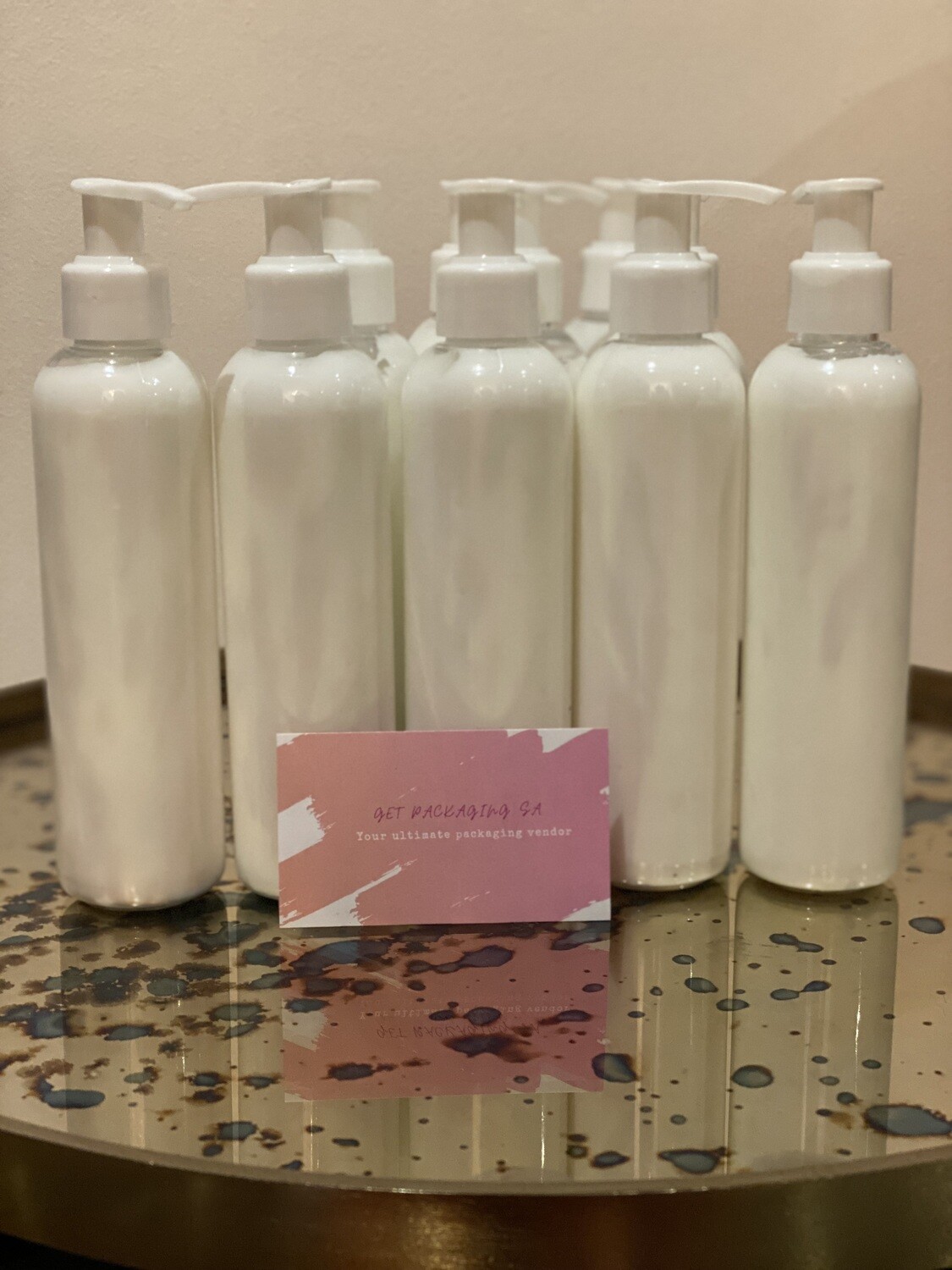 Pre-filled body lotions