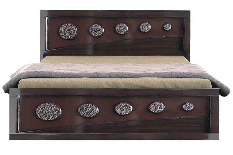 Classy Dark Colored Queen size bed