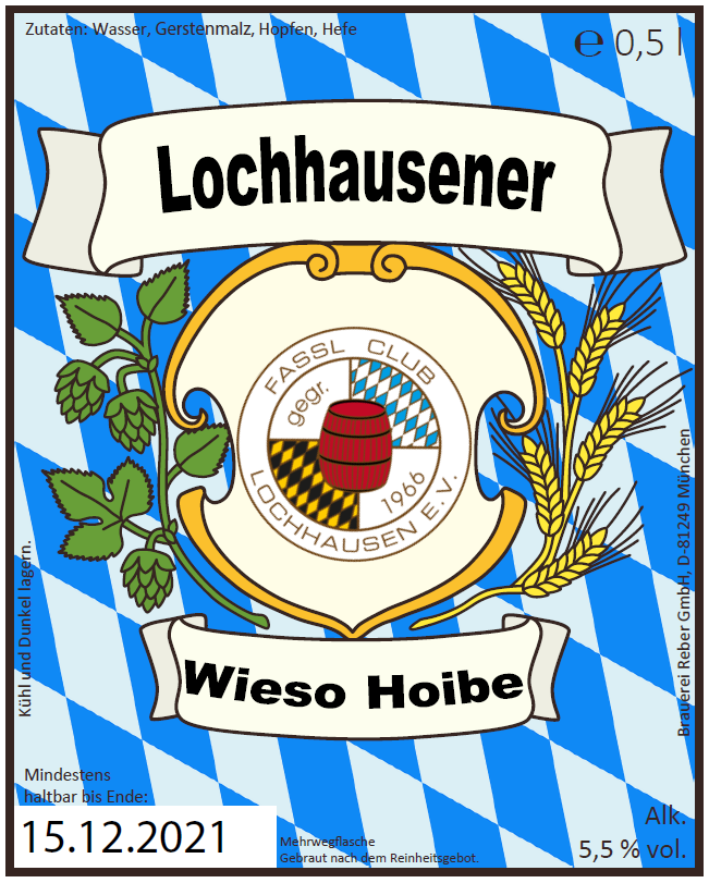 Lochhausener Wieso-Hoibe
(1 Träger, 20 Flaschen a 0,5 l)