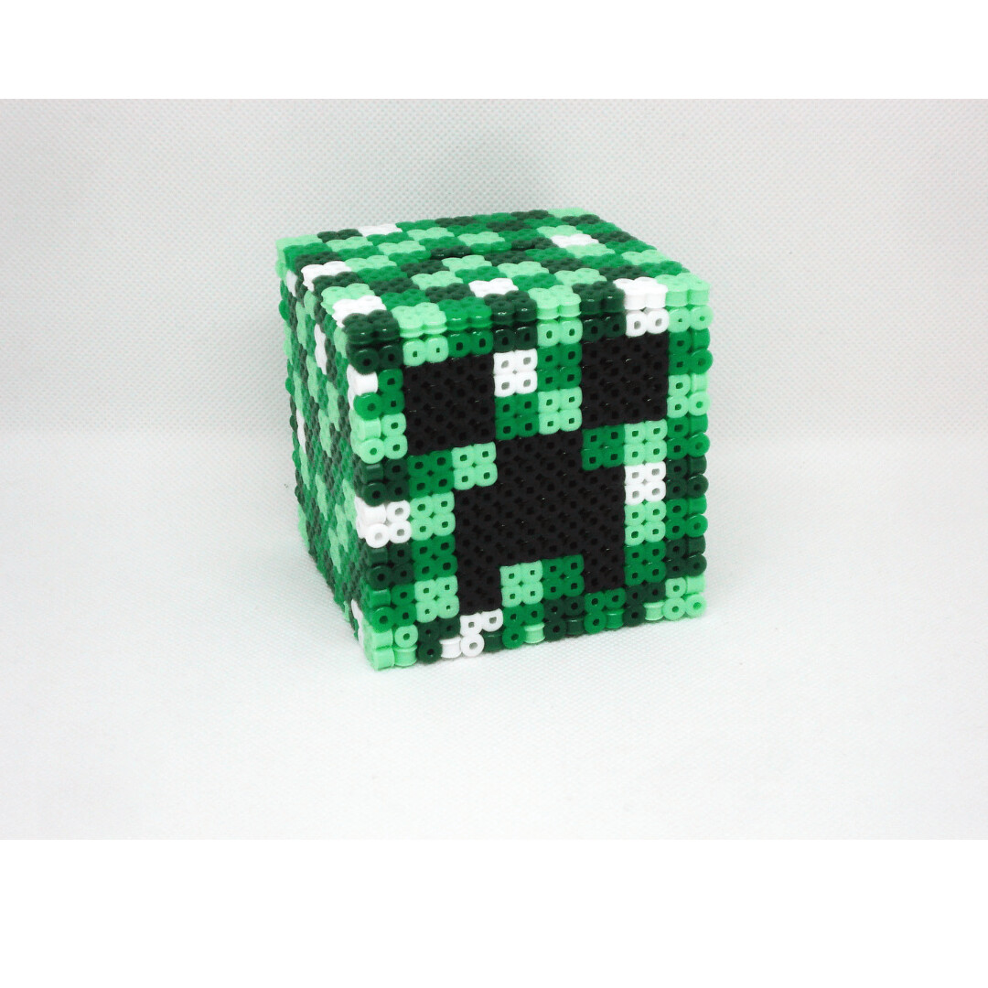 3D Cube - Minecraft Creeper