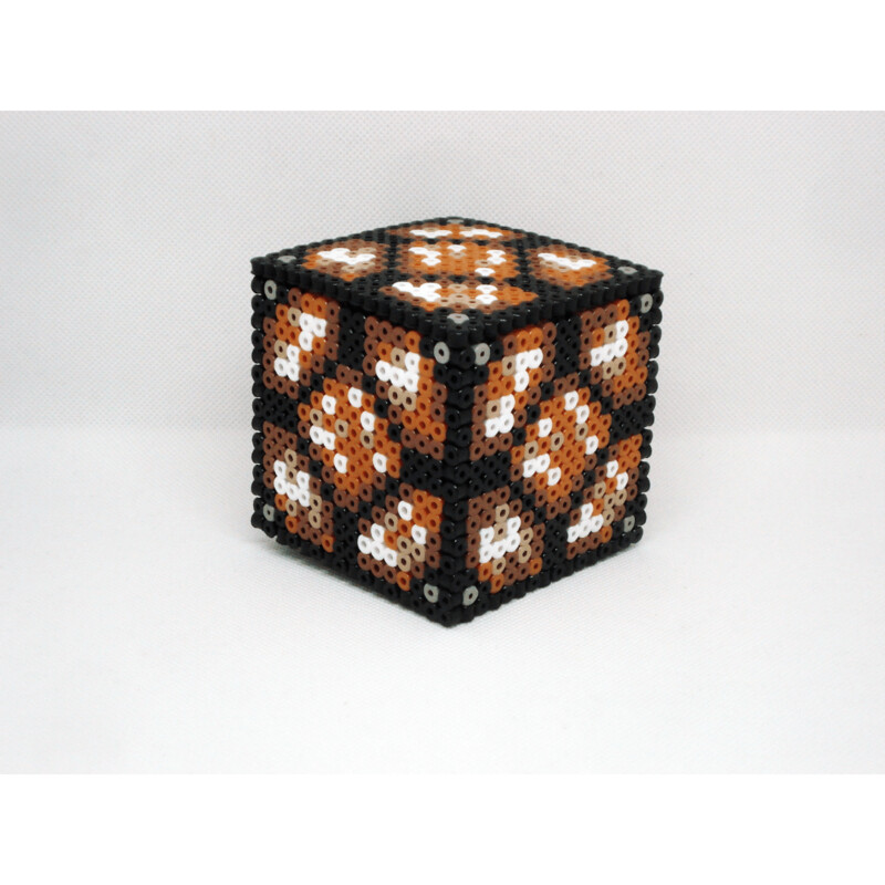 3D Cube - Minecraft Redstone Lamp