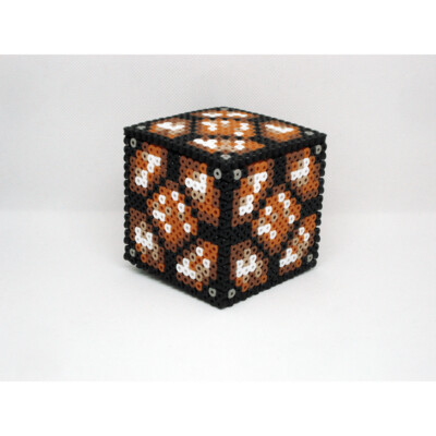 3D Cube - Minecraft Redstone Lamp