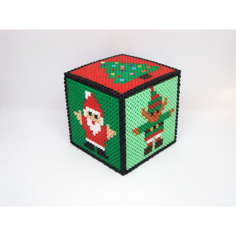 3D Cube - Christmas